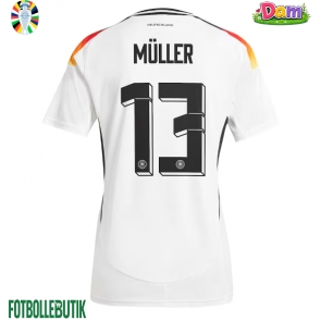 Tyskland Thomas Muller #13 Hemmatröja Kvinnor EM 2024 Kortärmad